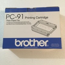 ￼Genuine Brother PC-91 Printing Cartridge for Plain Paper Fax ~ *New - $24.22