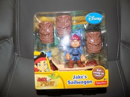 Fisher-Price Disney&#39;s Jake and The Never Land Pirates: Jake&#39;s Sailwagon NEW - £14.59 GBP
