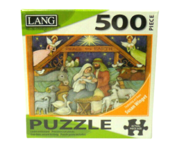Nativity Jigsaw Puzzle Good Will To All by Susan Winget Lang 500 Pc 12&quot;x9&quot; - £10.90 GBP