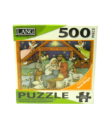 Nativity Jigsaw Puzzle Good Will To All by Susan Winget Lang 500 Pc 12&quot;x9&quot; - £10.89 GBP