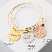 Engraved Bracelet Korean Edition Simple And Versatile - £20.20 GBP