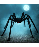 Halloween Outdoor Decorations Giant Spider, 5 Ft Large Spider for Yard L... - $485.40 MXN