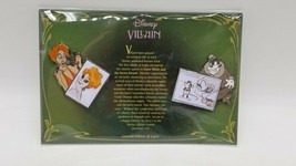 Disney Villain Limited Edition Pin Set of 2 - Madame Medusa &amp; Pete - £97.30 GBP