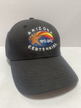NWOT Arizona Centennial 2012 Embroidered Graphic Black Baseball Hat OSFA - £13.32 GBP