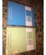 2 Knitting Spiral Small Books ( Teaches Joe To Make Scarf, Blankets&amp; More - $267.31 MXN