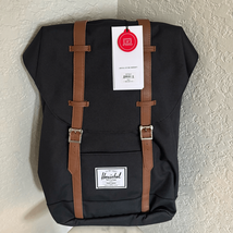 Herschel Supply Co. &quot;Retreat&#39; Little America Backpack, Black\Brown NWT - $1,657.28 MXN