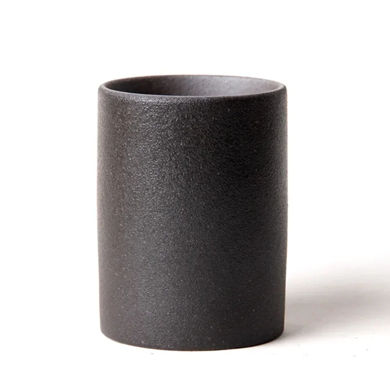 Chinese Pottery Coffee Mug Raw Ceramic Tea Cup Capacity: 51-100ml Black ... - €8,70 EUR