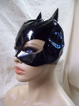 Sexy Black Cat Mask Shiny Eyemask Batman Catwoman Kitty Roleplay Fetish ... - €10,06 EUR