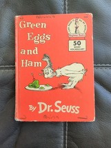 Vintage Green Eggs And Ham Beginner Book Club Edition By Dr. Seuss 1960 - £11.28 GBP