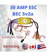 30AMP ESC 30a ESC 3s ESC XT60 Deans XT30 BEC 5v2a FPV Drone RC Plane hel... - €8,55 EUR+