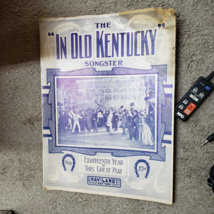 Il IN Vecchio Kentucky Songster Vintage Foglio Musica Haviland Yankee Ch... - $33.43