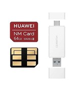 Huawei 2 in1 Memory Card Reader, for Type C Dual USB Port NM Memory Card... - $555.79 MXN