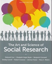 Art and Science of Social Research, 2nd Edition (Includes an Unused Code) - £51.69 GBP