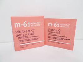 m-61 vitablast C Serum Pad Daily Radiance Pad 10 Treatments NIB - £15.98 GBP