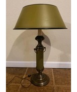 underwriters laboratories lamp metal MCM 26 Inches Tall Green Metal Shad... - £73.08 GBP