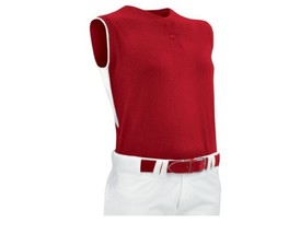 Champro Brand ~ Women&#39;s Size 2XL ~ Sleeveless ~ Fastpitch Jersey ~ Scarlet/White - $14.96