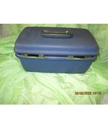 Vintage Samsonite Silhouette Make Up Case Blue - $54.70 CAD