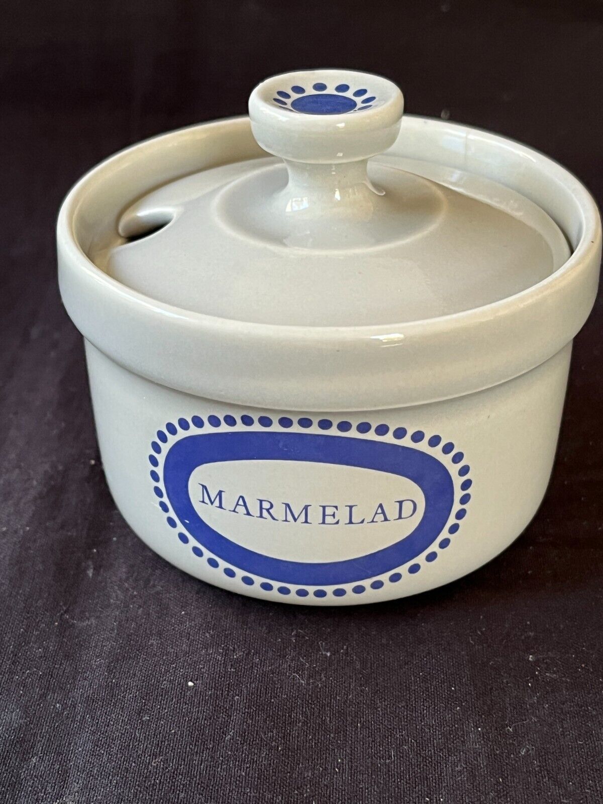 Karin Björquist - Marmalade Jar - Gustavsberg - $85.00