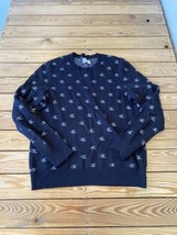 Calvin Klein Men’s Pullover Logo Sweater Size M Navy M7 - £15.59 GBP