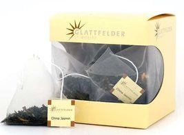 Glattfelder St. Moritz - China Jasmin OP - 15 x 2 pyramid tea bags (30 count) - £38.88 GBP