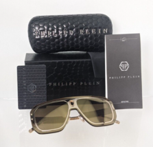 New Authentic Philipp Plein Sunglasses SPP 050 Col 300G Adventure SPP050 Frame - £233.62 GBP