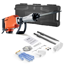 VEVOR Demolition Jack Hammer, 2200 W Electric Jackhammer Heavy Duty, 135... - $153.69 CAD