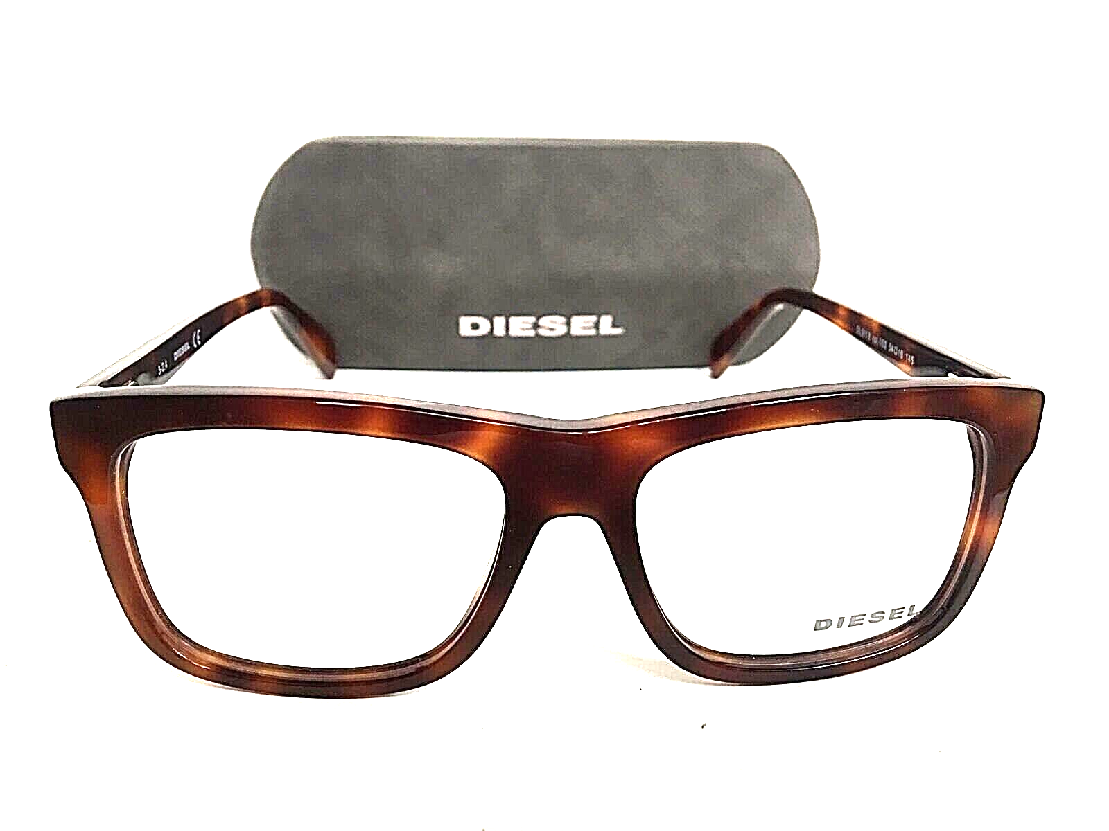 New DIESEL DL5118 053 54mm Tortoise Unisex Men's Women's Eyeglasses Frame - £120.26 GBP