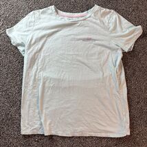 Vineyard Vines Every Day Should Feel This Good Shirt (M) Light Blue Gree... - $12.56 CAD