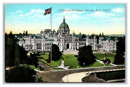 Houses of Parliament Victoria British Columbia Canada UNP DB Postcard Z3 - £2.33 GBP