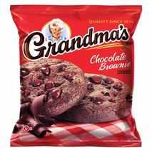 Grandma&#39;s Chocolate Brownie Cookie - 2 Cookies / Pack (33 Total Packs / ... - £33.82 GBP