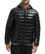 Calvin Klein Men&#39;s Hooded Super Shine Puffer Jacket CM052956 SZ XL NEW - £125.71 GBP