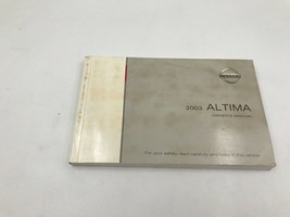 2003 Nissan Altima Owners Manual OEM I01B20057A - £7.76 GBP