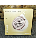 Polaroid MINI MODERN DECO Lightweight Bluetooth Wireless Speaker Rose Gold - £10.94 GBP