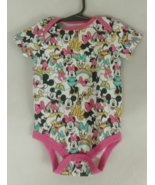 Disney Baby Minnie Mouse Daisy Pluto One Piece Bodysuit Size 6/9 Month - $6.92 CAD