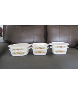 6 Vintage  Spice Of Life Corning Ware Casserole Dishes (4) 7&quot; Sq. and (2... - £63.46 GBP