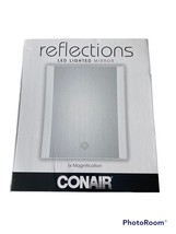 Conair Reflections Makeup Mirror LED Lighted Collection 1X Magnification - £17.15 GBP