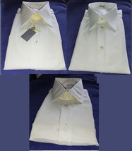 White Shirt Ceremony Real Vintage Ages 70 Classical Smooth Measures Grea... - £34.61 GBP+