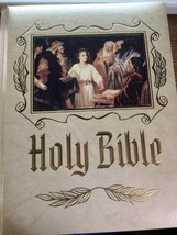 Holy Bible Master Reference Edition Red Letter KJV Family Record Clean Heirloom - £20.89 GBP