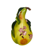 Katherine Houston Pear Artificial Fruit Vegetable decor figurine vtg SIG... - $296.95