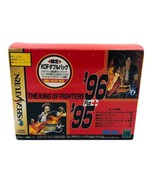 Sega Saturn The King of Fighters 96 Plus 95 KOF Double Pack RAM &amp; ROM ca... - £80.78 GBP
