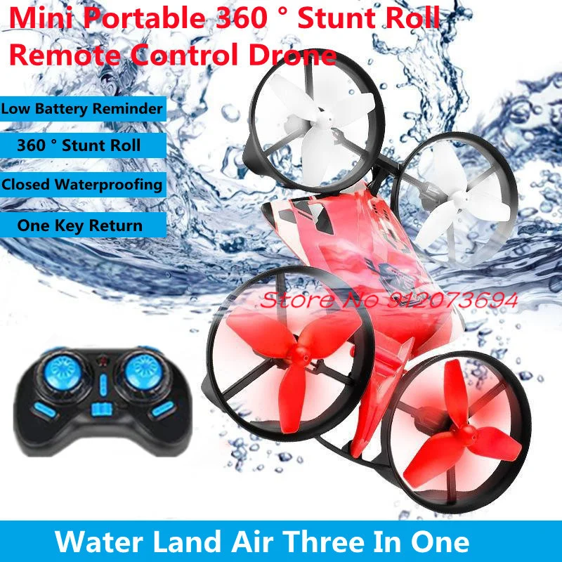 Mini Portable 360° Stunt Roll Remote control Drone Quadcopter 2.4G Clos - £39.08 GBP+
