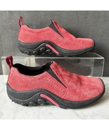 Merrell Jungle Moc Red Chili Pepper Suede Slip On Casual Shoes-Women&#39;s S... - $632.11 MXN