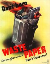 WW2 World War 2 Propaganda Poster Art Print Metal Sign 12x8in Vintage Ol... - $34.85 CAD