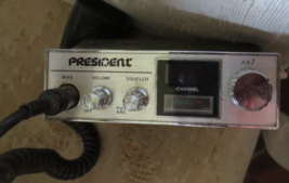 PRESIDENT AX7 CB RADIO Digital with Mic - $18.69