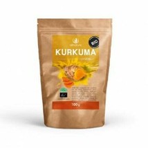 Allnature 100% Natural Turmeric Kurkuma BIO powder 100g digestion liver immune - £13.71 GBP