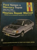 Haynes Repair Manual 36078 Ford Tempo Mercury Topaz 1984 Thru 1994 Service - $17.97
