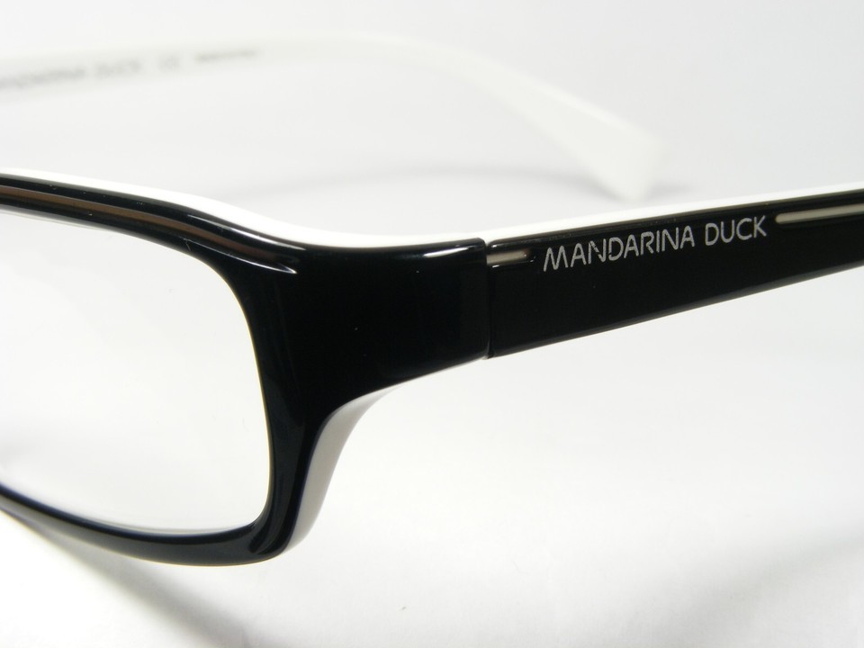 MANDARINA DUCK 40332 D70 BLACK / WHITE RARE EYEGLASSES GLASSES FRAME 53-16-135mm Item image 6