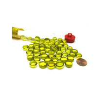 Gaming Stones Crystal Yellow Glass Stone 5 1/2&quot; Tube - £14.30 GBP