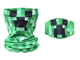 2 Pcs Kids Size Game Minecraft Cotton Cloth Masks - £13.49 GBP