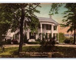 George McConnell Residence Urbana OH UNP Hand Colored Albertype Postcard... - $6.88